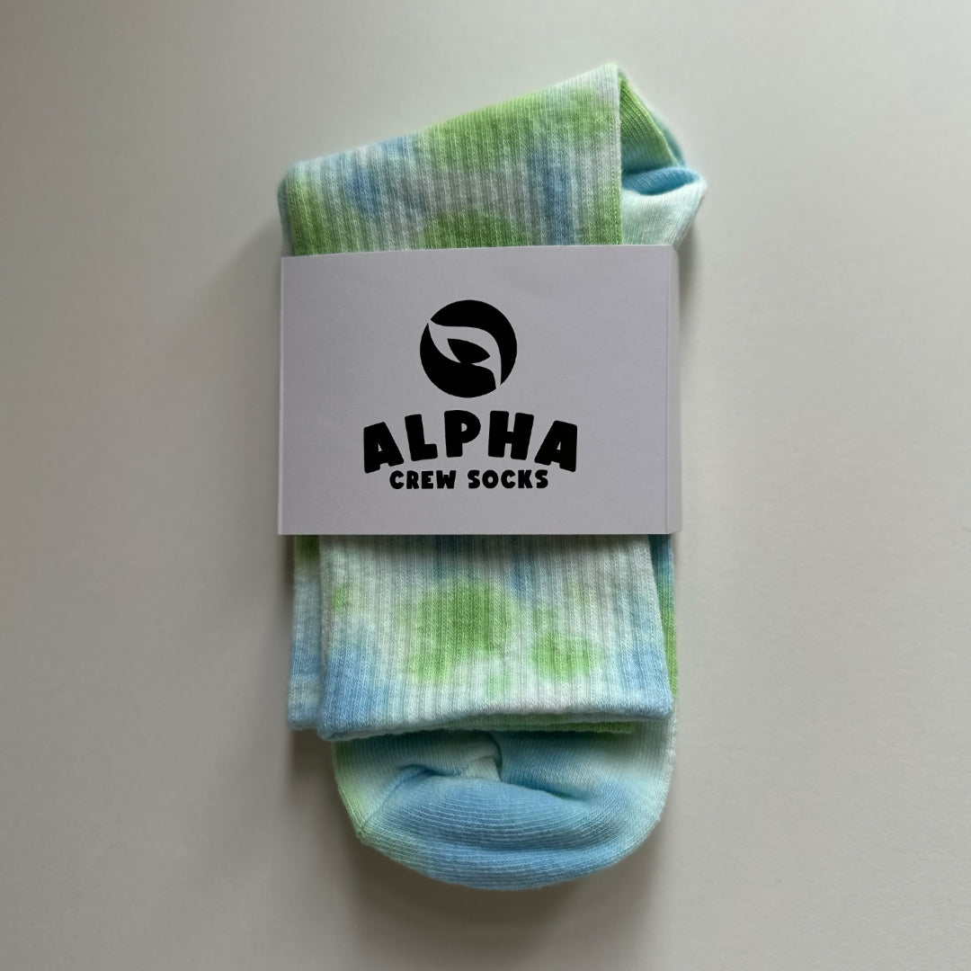 Tiedye Unisex Crew Socks