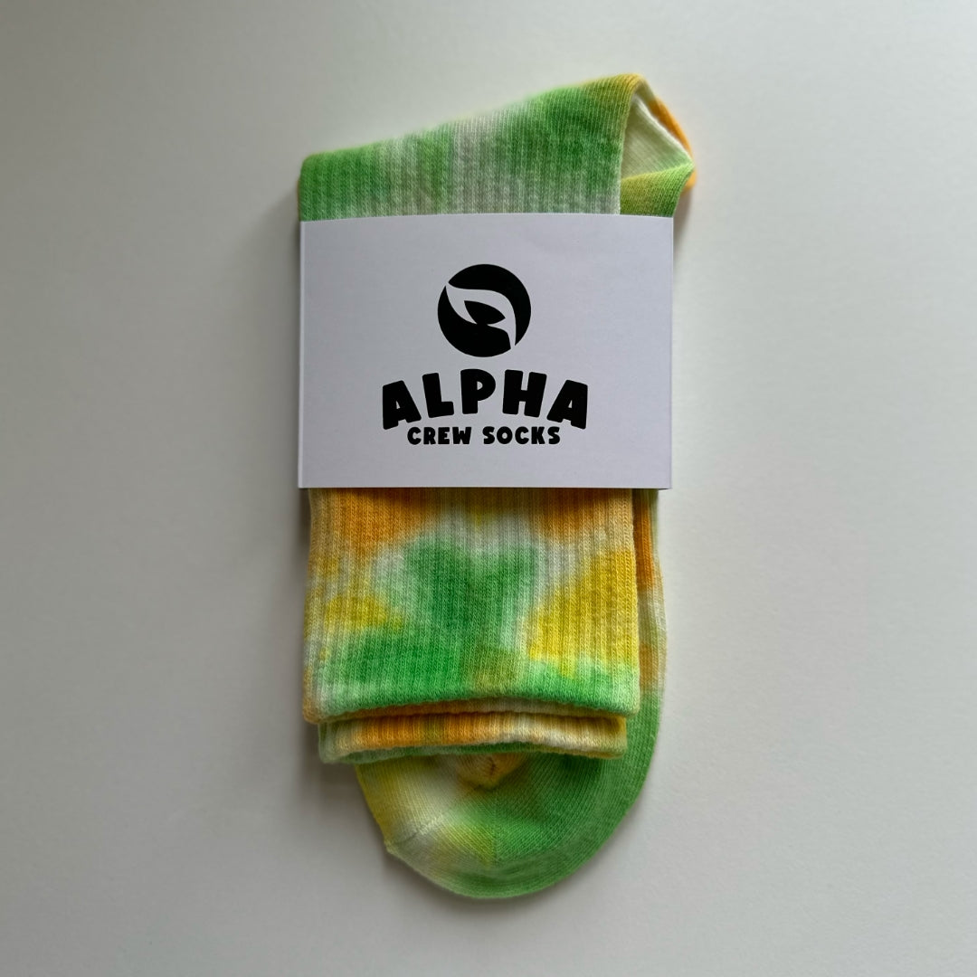 Tiedye Unisex Crew Socks