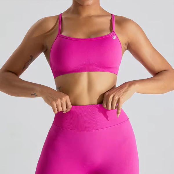 FlexWrap Strappy Sports Bra