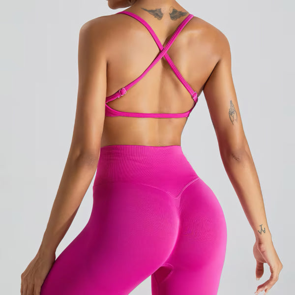 FlexWrap Strappy Sports Bra